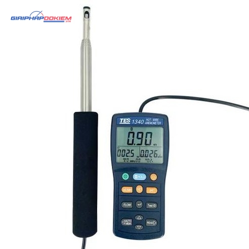 Máy đo tốc độ gió TES 1340 27 Máy đo tốc độ gió TES 1340