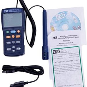 Máy đo nhiệt độ độ ẩm TES 1365 32 Máy đo nhiệt độ độ ẩm TES 1365