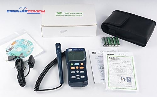 Máy đo nhiệt độ độ ẩm TES 1365 17 Máy đo nhiệt độ độ ẩm TES 1365