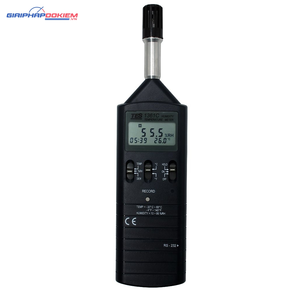 Máy đo nhiệt độ độ ẩm TES 1361C 22 Máy đo nhiệt độ độ ẩm TES 1361C