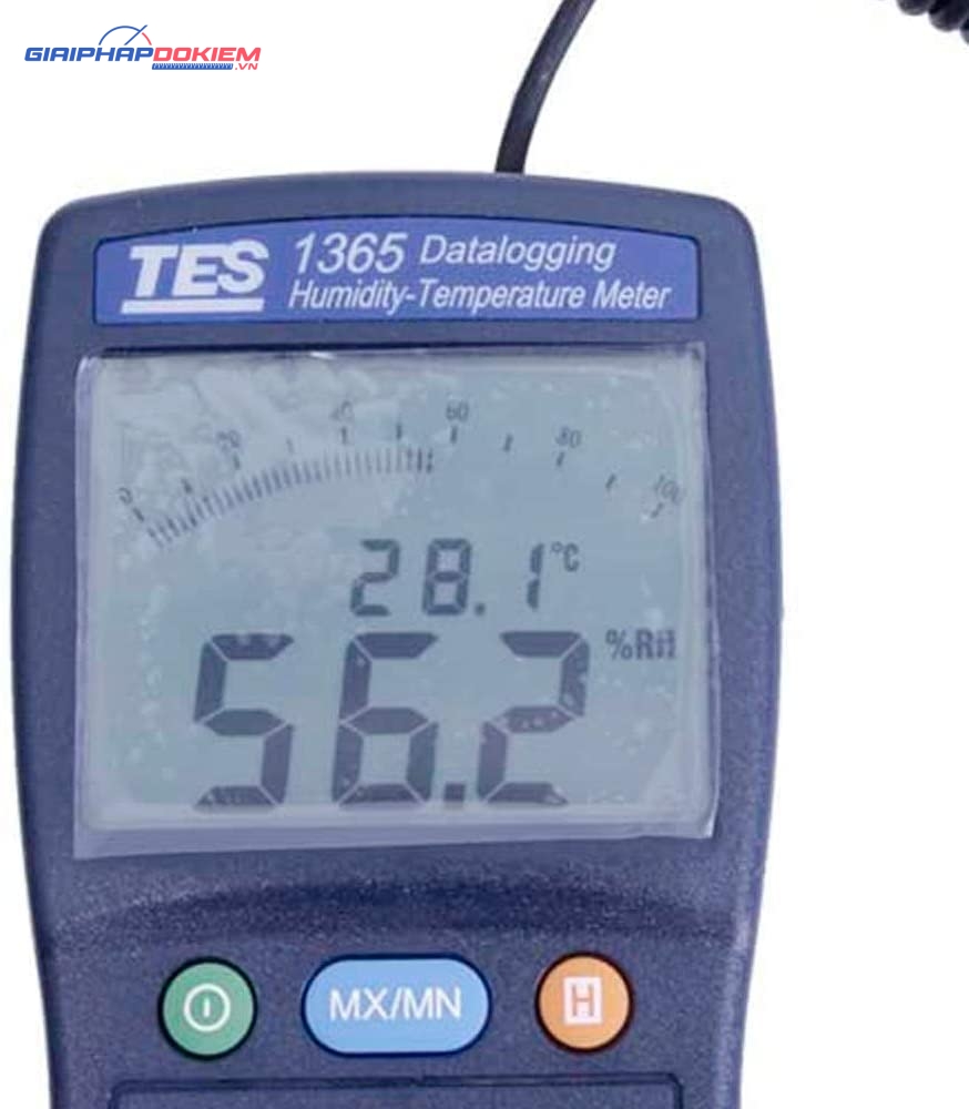 Máy đo nhiệt độ độ ẩm TES 1365 22 Máy đo nhiệt độ độ ẩm TES 1365