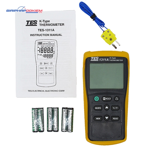 Máy đo nhiệt độ TES 1311A 20 Máy đo nhiệt độ TES 1311A