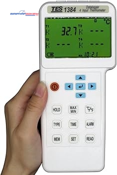 Máy ghi dữ liệu/đo nhiệt 4 kênh TES 1384 17 Máy ghi dữ liệu/đo nhiệt 4 kênh TES 1384