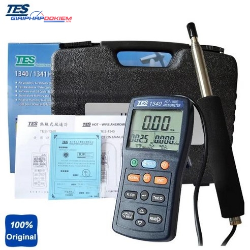 Máy đo tốc độ gió TES 1340 28 Máy đo tốc độ gió TES 1340