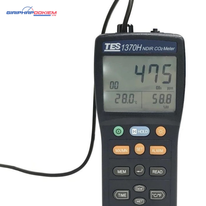 Máy đo khí CO2 TES 1370H 27 Máy đo khí CO2 TES 1370H
