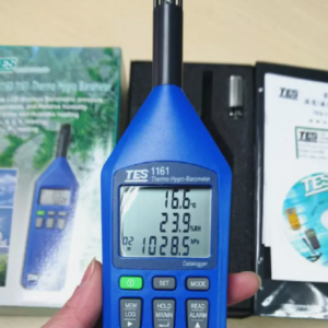 Máy đo nhiệt độ độ ẩm ,áp suất TES 1161 25 Máy đo nhiệt độ độ ẩm ,áp suất TES 1161