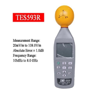 Máy đo điện trường TES 593R 23 Máy đo điện trường TES 593R
