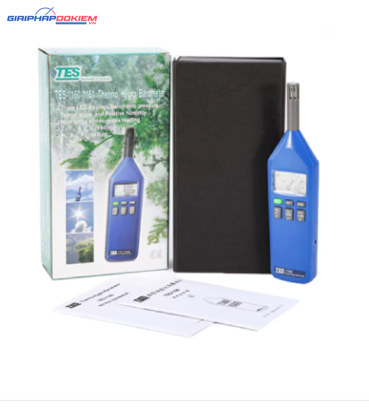 Máy đo nhiệt độ độ ẩm ,áp suất TES 1161 16 Máy đo nhiệt độ độ ẩm ,áp suất TES 1161