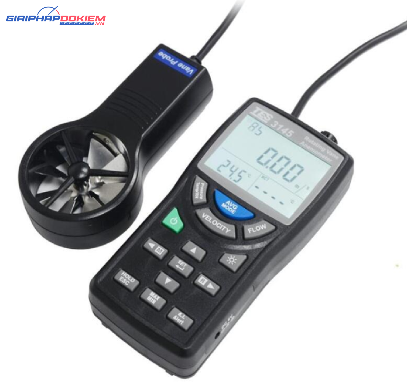 Máy đo tốc độ gió TES 3145 9 Máy đo tốc độ gió TES 3145