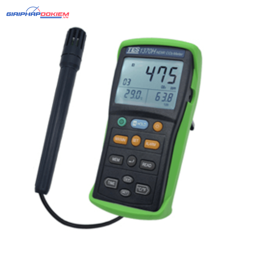 Máy đo khí CO2 TES 1370H 21 Máy đo khí CO2 TES 1370H