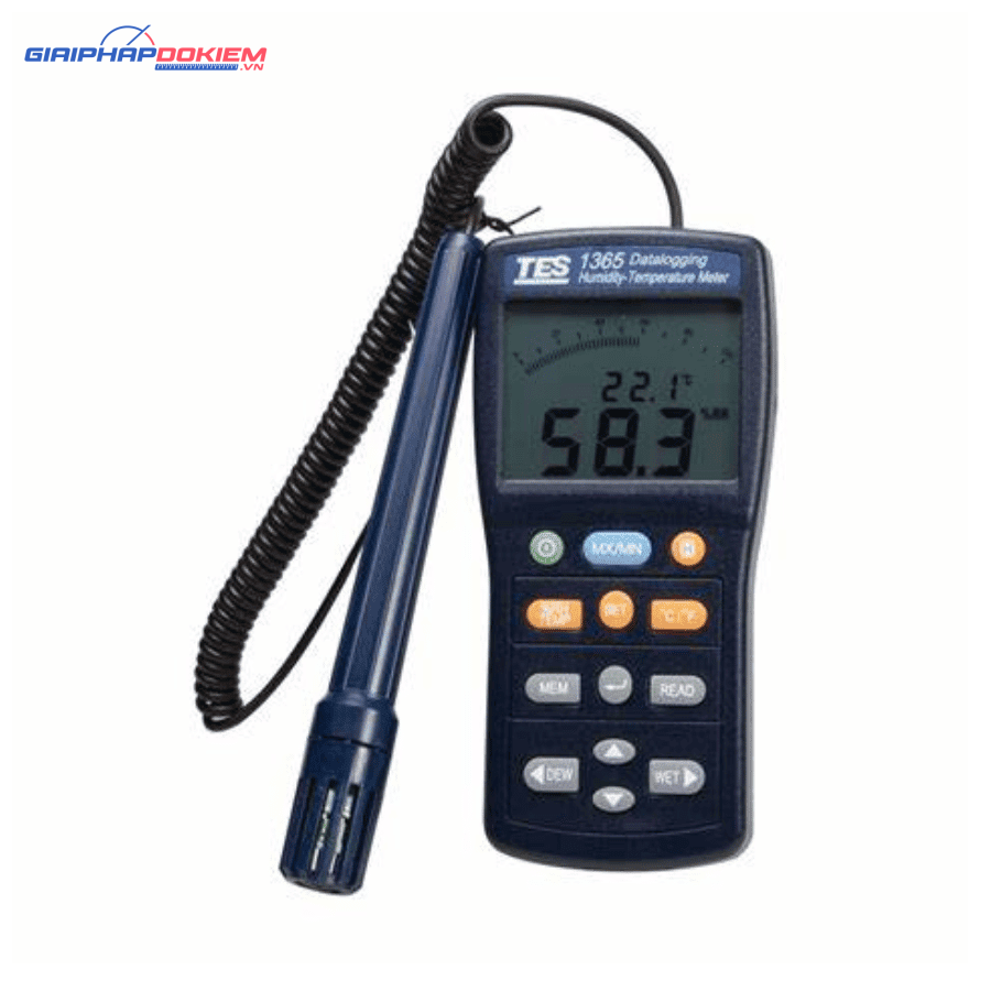 Máy đo nhiệt độ độ ẩm TES 1365 14 Máy đo nhiệt độ độ ẩm TES 1365