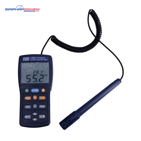 Máy đo nhiệt độ độ ẩm TES 1365 13 Máy đo nhiệt độ độ ẩm TES 1365