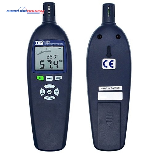 Máy đo nhiệt độ độ ẩm TES 1260 10 Máy đo nhiệt độ độ ẩm TES 1260