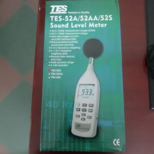 Máy đo độ ồn TES 52A 30 Máy đo độ ồn TES 52A