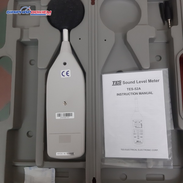 Máy đo độ ồn TES 52A 50 Máy đo độ ồn TES 52A