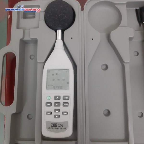 Máy đo độ ồn TES 52A 14 Máy đo độ ồn TES 52A