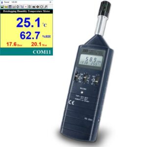 Máy đo nhiệt độ độ ẩm TES 1361C 25 Máy đo nhiệt độ độ ẩm TES 1361C