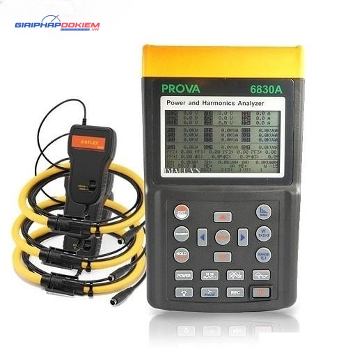 Thiết bị phân tích công suất và sóng hài PROVA 6830A+3006 (6000A) 5 Thiết bị phân tích công suất và sóng hài PROVA 6830A+3006 (6000A)