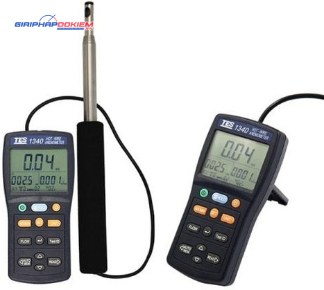 Máy đo tốc độ gió TES 1340 20 Máy đo tốc độ gió TES 1340