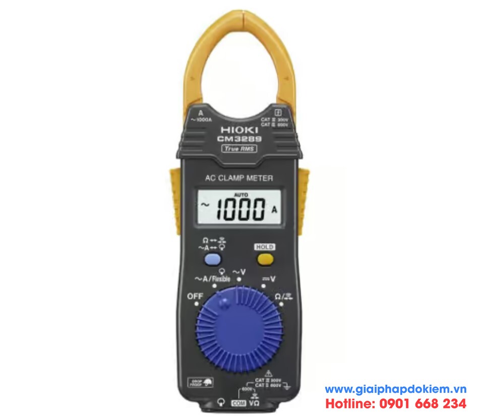 Lợi Ích Của Việc Hiệu Chuẩn Ampe Kìm Hioki CM3289 Đúng Cách 6 Ampe kìm đo dòng AC Hioki CM3289