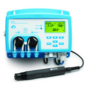 Bộ Điều Khiển pH/ORP Trong Bể Bơi Kết Hợp Bơm (Hanna Cloud) Hanna BL122