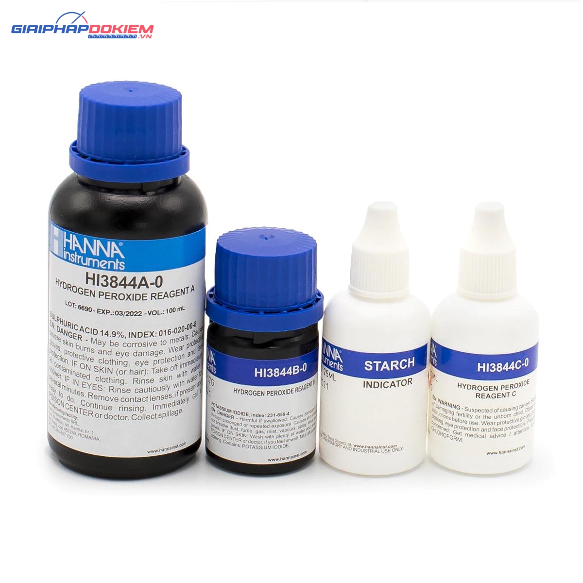 Bộ Dụng Cụ Đo Hydro Peroxit (0.00-10mg/L) Kèm Thuốc Thử 100 Lần Đo Hanna HI3844 Bộ Dụng Cụ Đo Hydro Peroxit (0.00-10mg/L) Kèm Thuốc Thử 100 Lần Đo Hanna HI3844