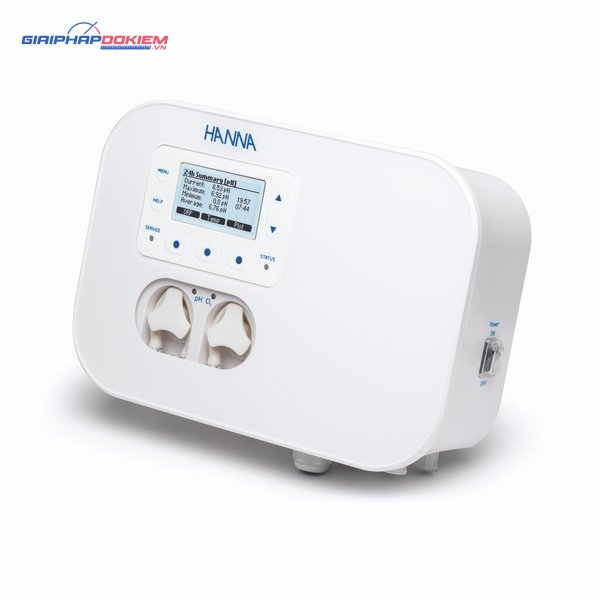Bộ Kiểm Soát pH/Clorine Trong Bể Bơi, Kết Hợp Bơm Hanna Cloud Hanna BL132 2 Bộ Kiểm Soát pH/Clorine Trong Bể Bơi, Kết Hợp Bơm Hanna Cloud Hanna BL132