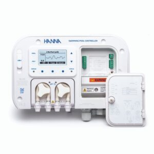 Bộ kiểm soát pH/Clorine trong bể bơi, kết hợp bơm, ngõ ra 4-20 mA Hanna BL131 8 Bộ kiểm soát pH/Clorine trong bể bơi, kết hợp bơm, ngõ ra 4-20 mA Hanna BL131