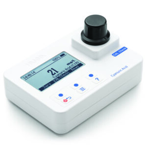 Bộ Máy Quang Đo Axit Cyanuric Trong Nước Sạch Có Dung Dịch Chuẩn Hanna HI97722C 4 Bộ Máy Quang Đo Axit Cyanuric Trong Nước Sạch Có Dung Dịch Chuẩn Hanna HI97722C