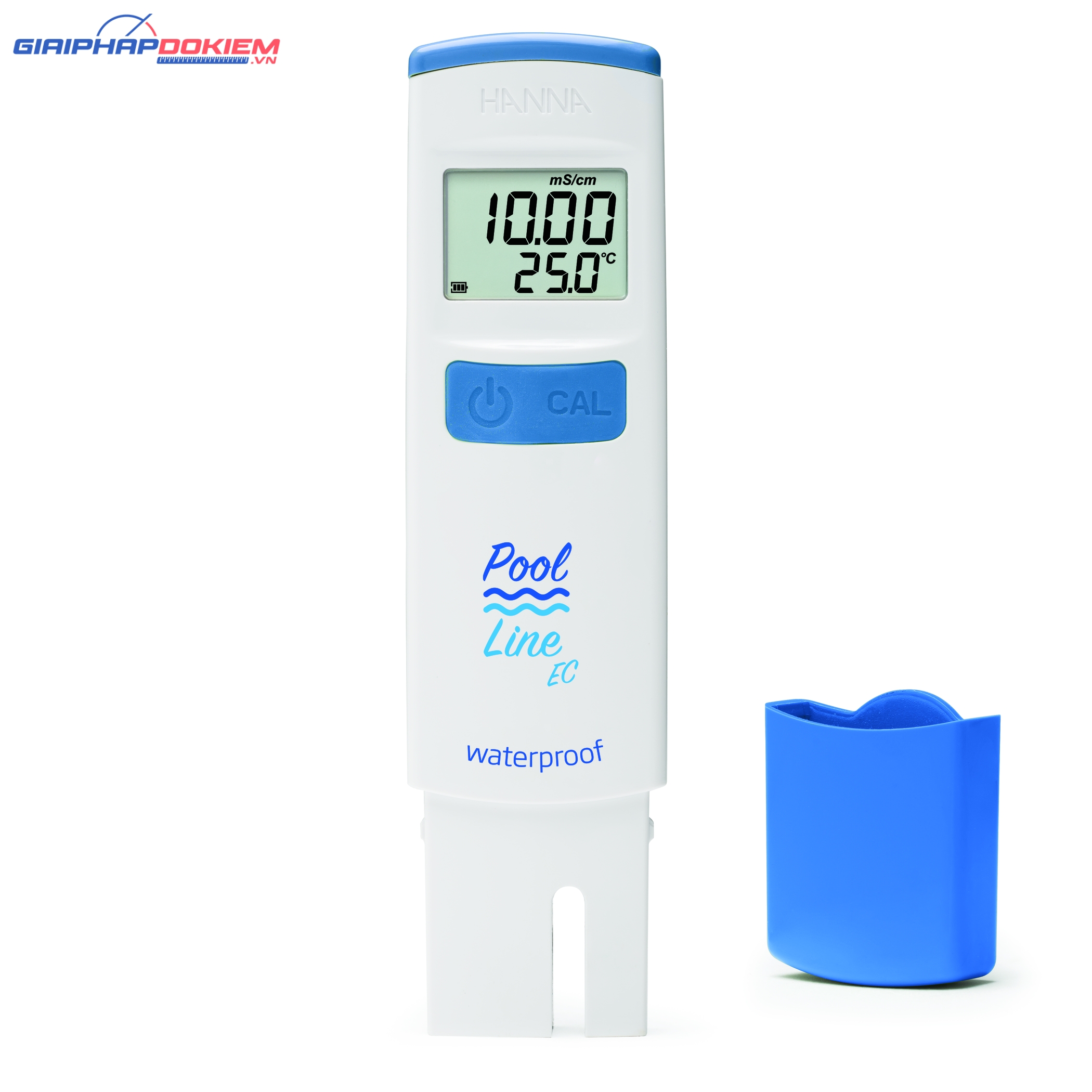 Bút Đo Độ Dẫn (0.00-20.00 mS/cm) Cho Nước Hồ Bơi Hanna HI983044 4 Bút Đo Độ Dẫn (0.00-20.00 mS/cm) Cho Nước Hồ Bơi Hanna HI983044