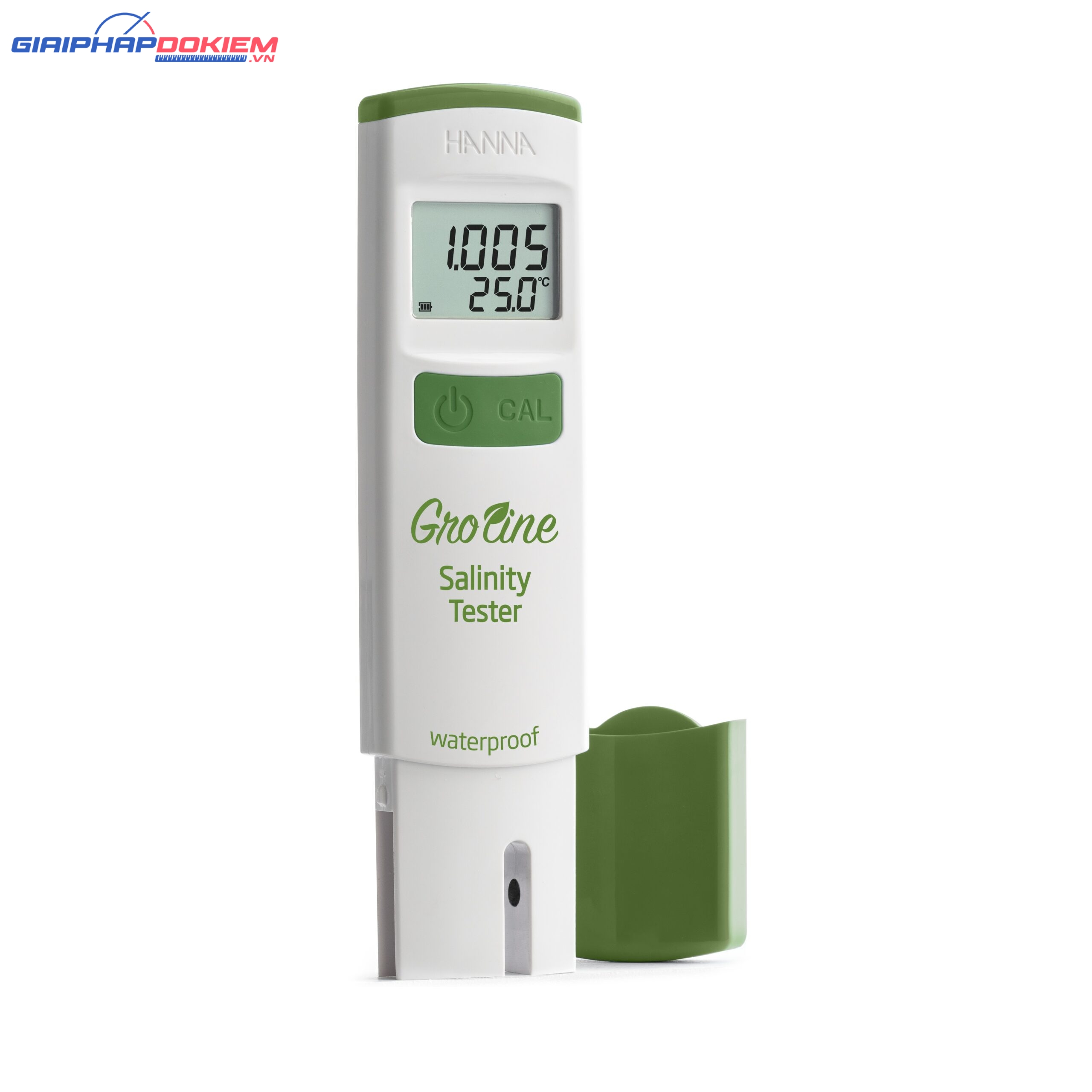 Bút Đo Độ Mặn/Nhiệt Độ Chuyên Cho Nông Nghiệp Hanna HI98325 1 Bút Đo Độ Mặn/Nhiệt Độ Chuyên Cho Nông Nghiệp Hanna HI98325