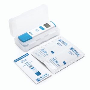 Bút Đo Độ Mặn/Nhiệt Độ Trong Thủy Sản MỚI Hanna HI98319 8 Bút Đo Độ Mặn/Nhiệt Độ Trong Thủy Sản MỚI Hanna HI98319