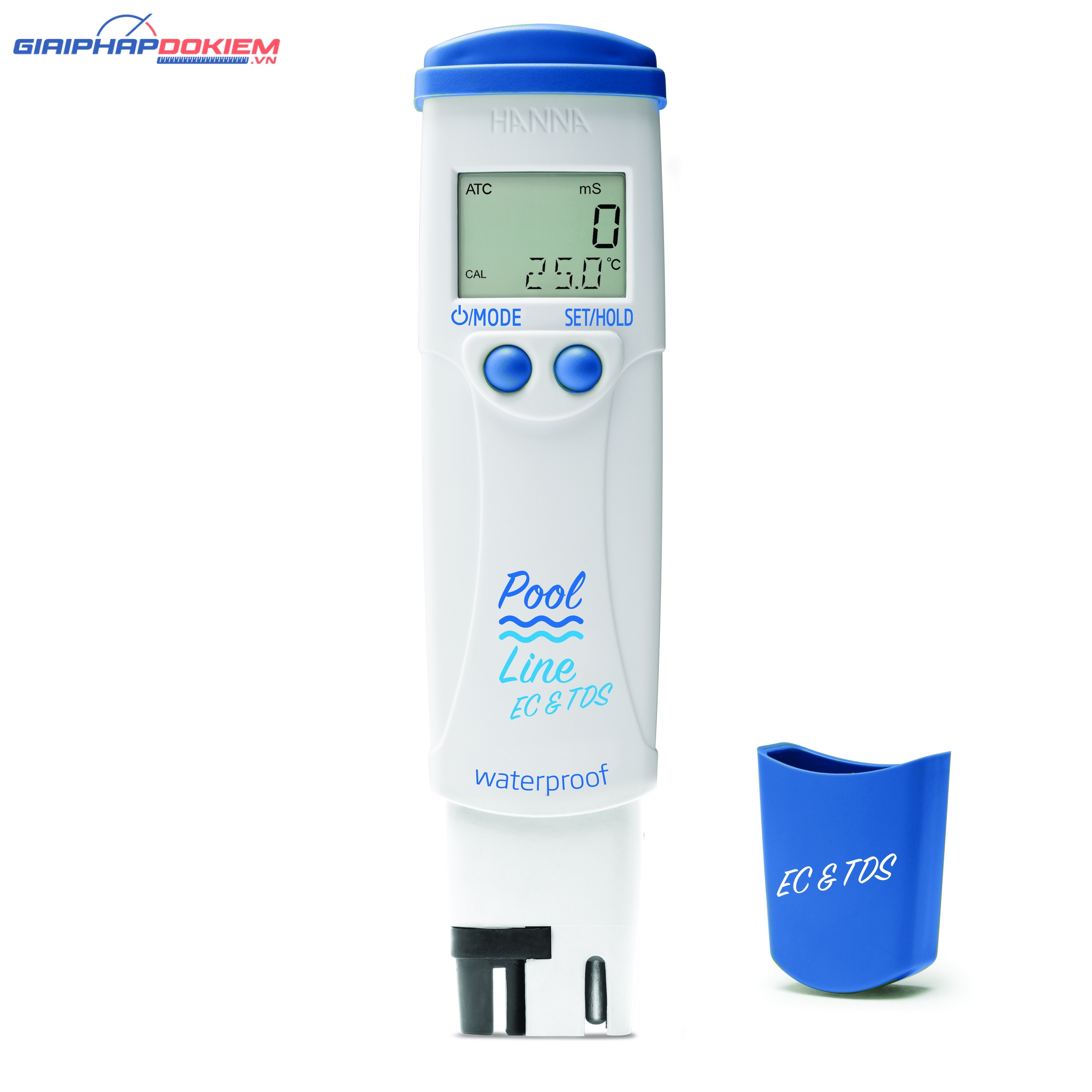 Bút Đo EC/TDS/Nhiệt Độ Cho Nước Hồ Bơi Hanna HI983124 1 Bút Đo EC/TDS/Nhiệt Độ Cho Nước Hồ Bơi Hanna HI983124