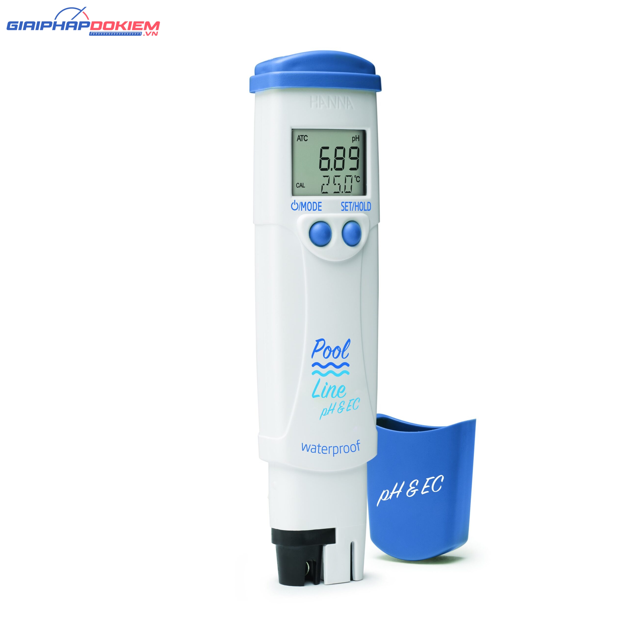 Bút Đo pH/Độ Dẫn /TDS/Nhiệt Độ Chuyên Trong Hồ Bơi Pool Line Hanna HI981304 2 Bút Đo pH/Độ Dẫn /TDS/Nhiệt Độ Chuyên Trong Hồ Bơi Pool Line Hanna HI981304
