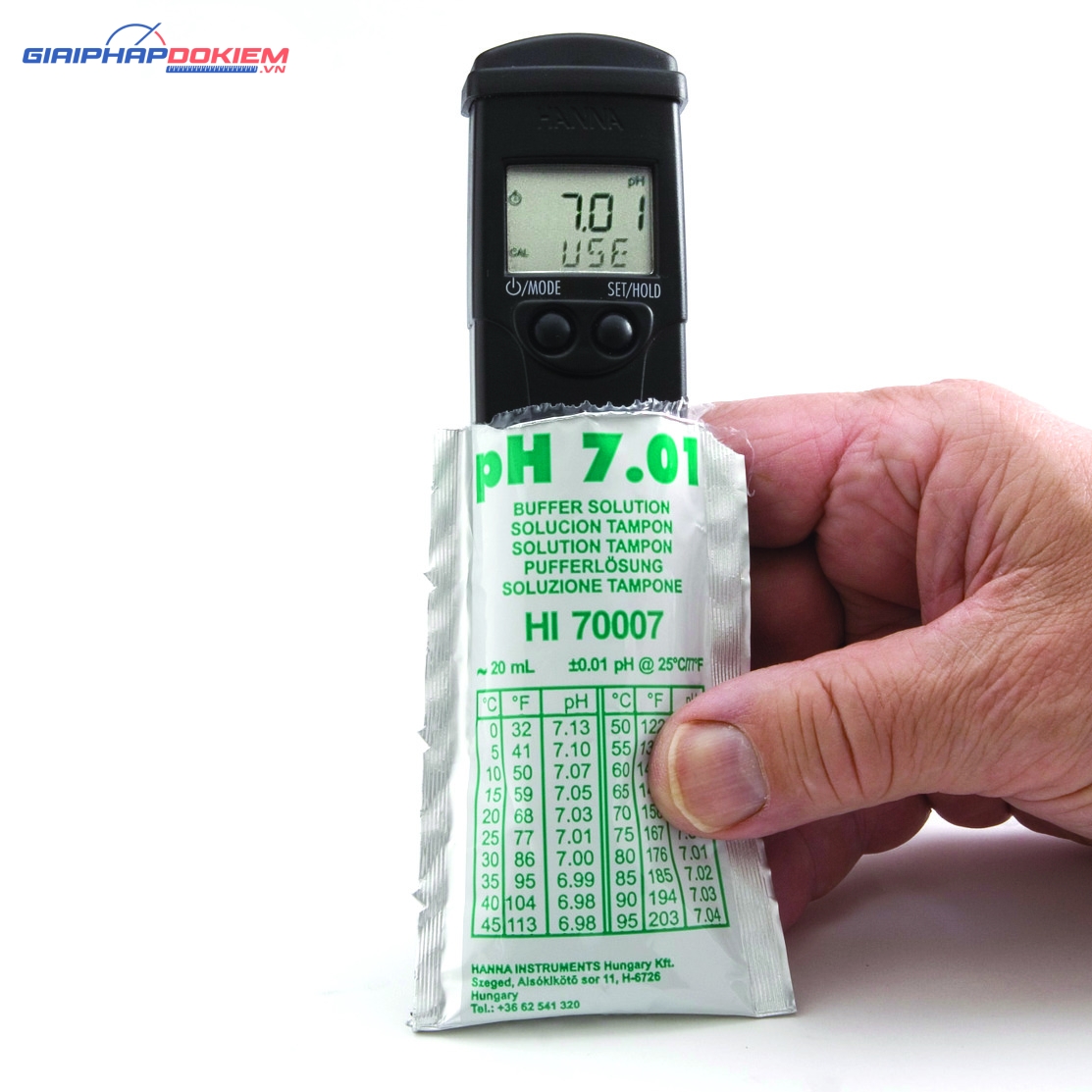 Bút đo pH/Độ dẫn /TDS/Nhiệt Độ (thang cao) Hanna HI98130 Bút đo pH/Độ dẫn /TDS/Nhiệt Độ (thang cao) Hanna HI98130