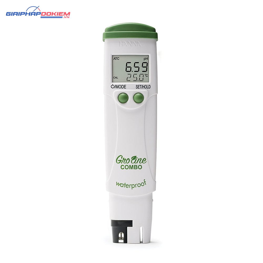 Bút Đo pH/EC/TDS/Nhiệt Độ GROLINE Chống Thấm Nước Trong Thủy Canh Hanna HI98131 1 Bút Đo pH/EC/TDS/Nhiệt Độ GROLINE Chống Thấm Nước Trong Thủy Canh Hanna HI98131