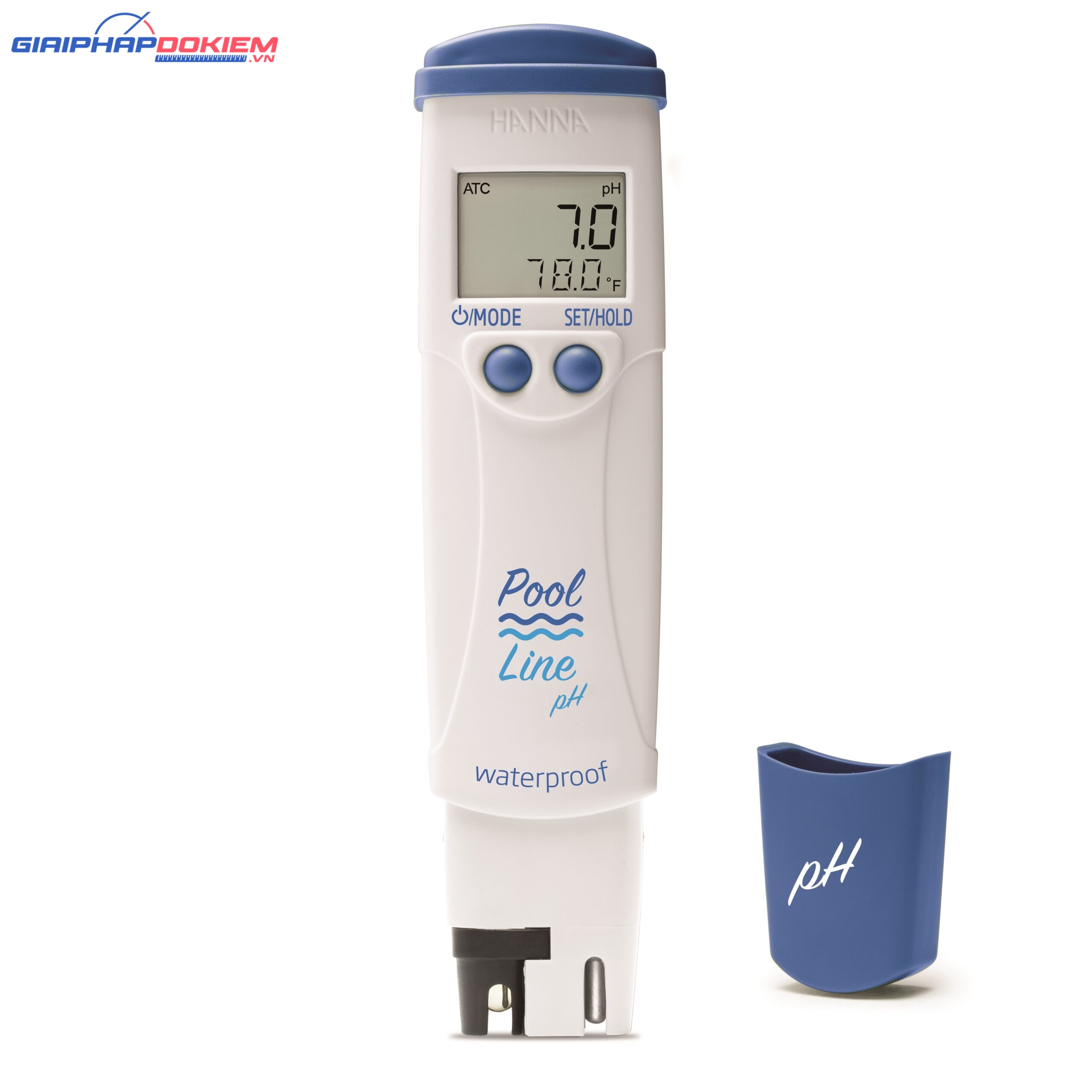 Bút đo pH/Nhiệt Độ Chuyên Trong Hồ Bơi PoolLine Hanna HI981274 1 Bút đo pH/Nhiệt Độ Chuyên Trong Hồ Bơi PoolLine Hanna HI981274