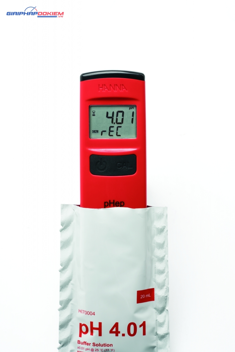 Bút Đo pH/Nhiệt Độ Với Độ Phân Giải 0.1pH Hanna HI98107 Bút Đo pH/Nhiệt Độ Với Độ Phân Giải 0.1pH Hanna HI98107