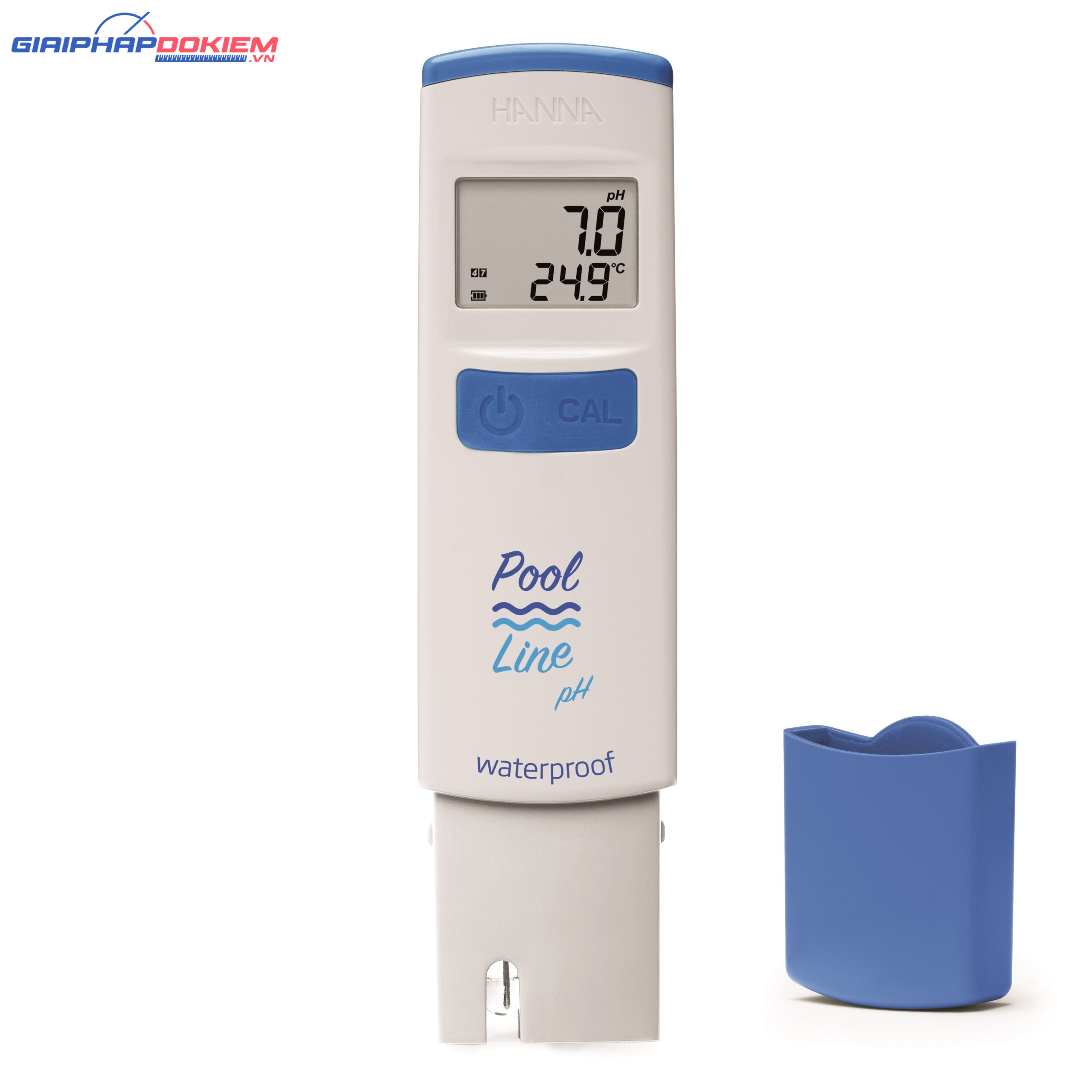 Bút Đo pH/Nhiệt Độ Với Độ Phân Giải 0.1pH Hanna HI981074 1 Bút Đo pH/Nhiệt Độ Với Độ Phân Giải 0.1pH Hanna HI981074