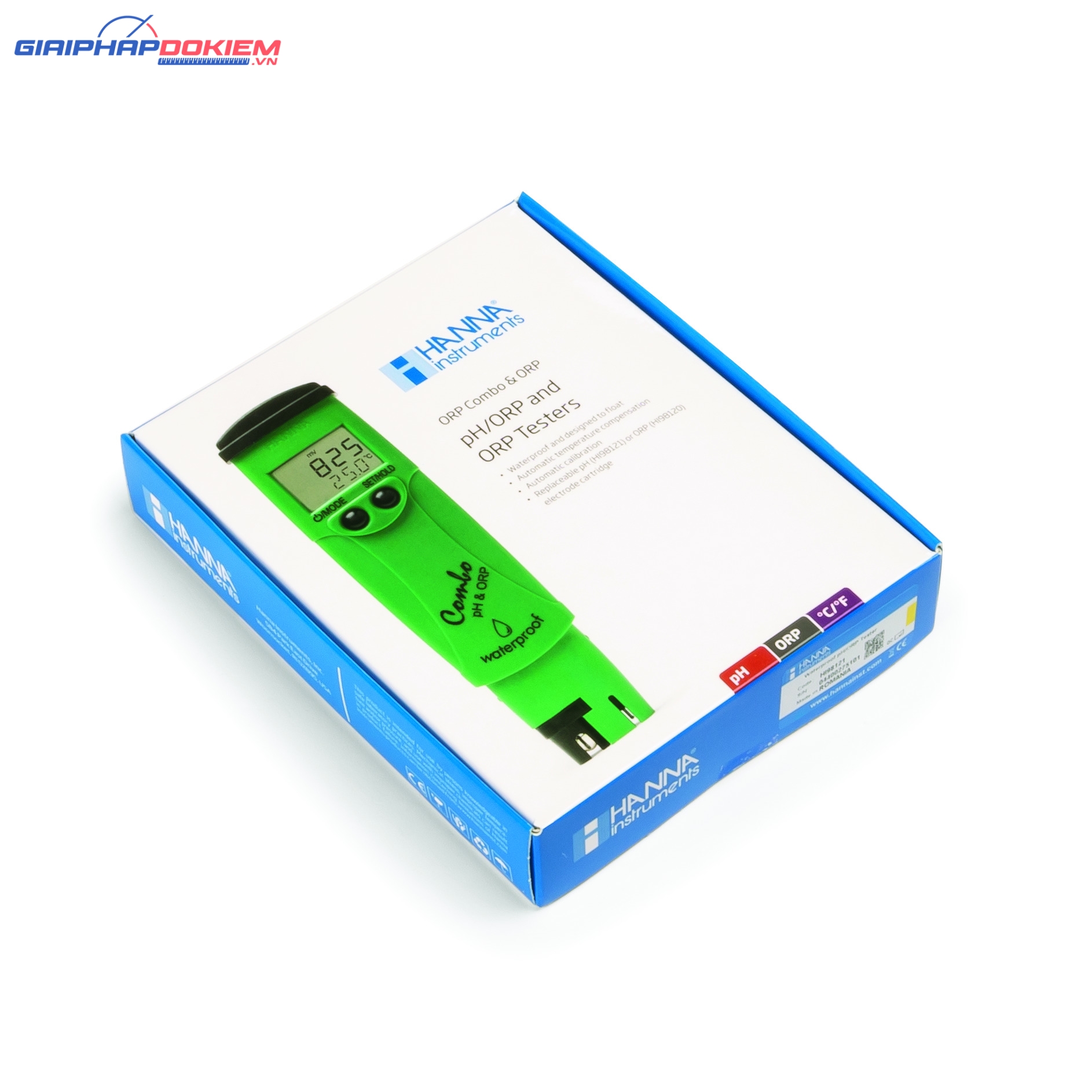Bút Đo pH/ORP/Nhiệt Độ Hanna HI98121 7 Bút Đo pH/ORP/Nhiệt Độ Hanna HI98121