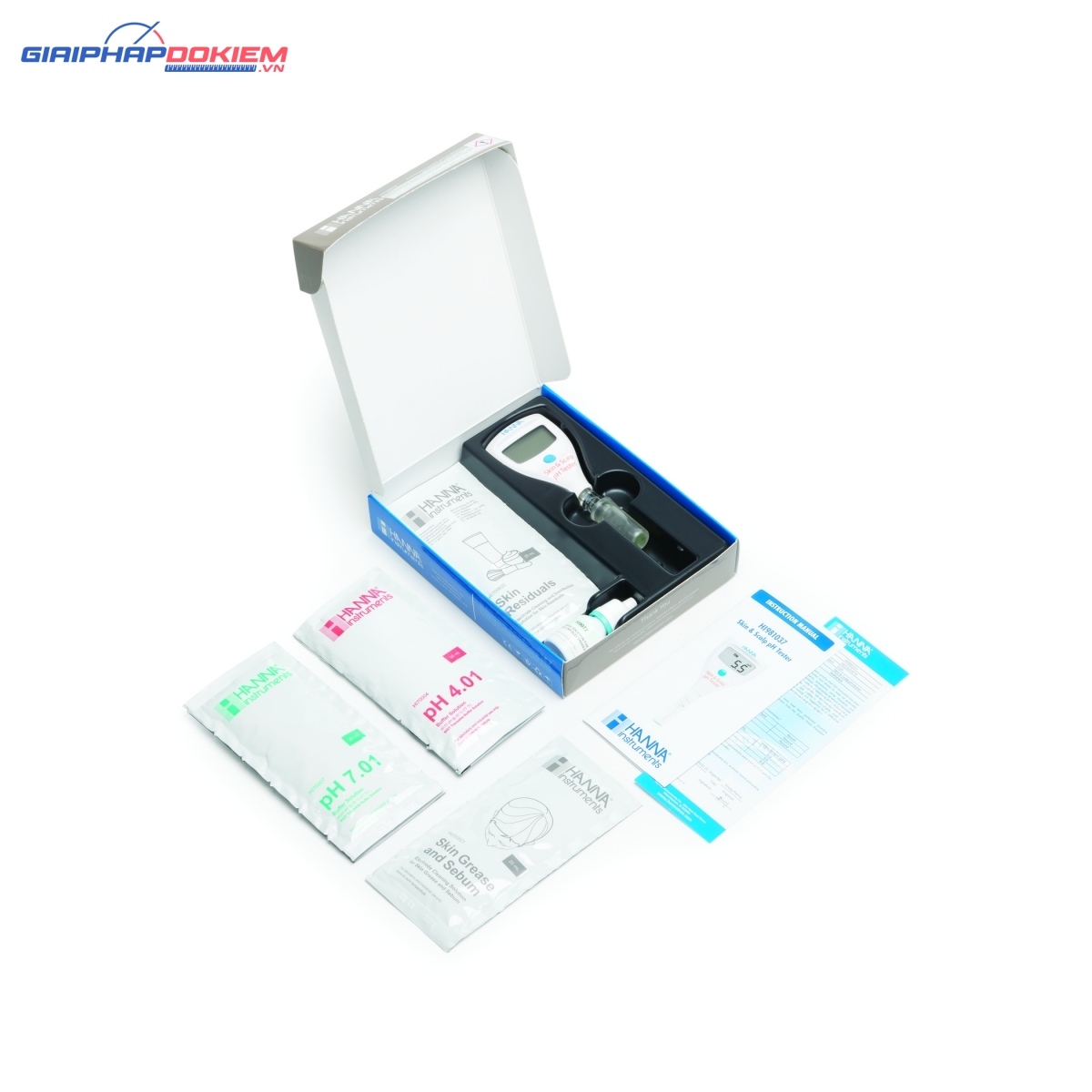 Bút Đo pH Trên Bề Mặt Da Người Và Da Đầu Hanna HI981037 Bút Đo pH Trên Bề Mặt Da Người Và Da Đầu Hanna HI981037