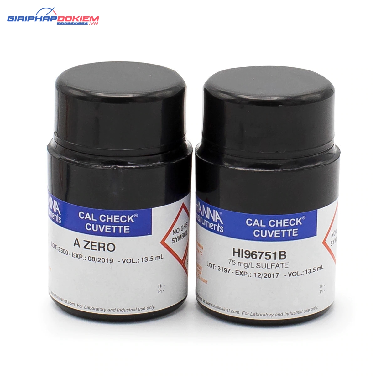 Cal Check chuẩn Clo Dư, 0.00 và 1.00 mg/L Hanna HI96701-11 Cal Check chuẩn Clo Dư, 0.00 và 1.00 mg/L Hanna HI96701-11