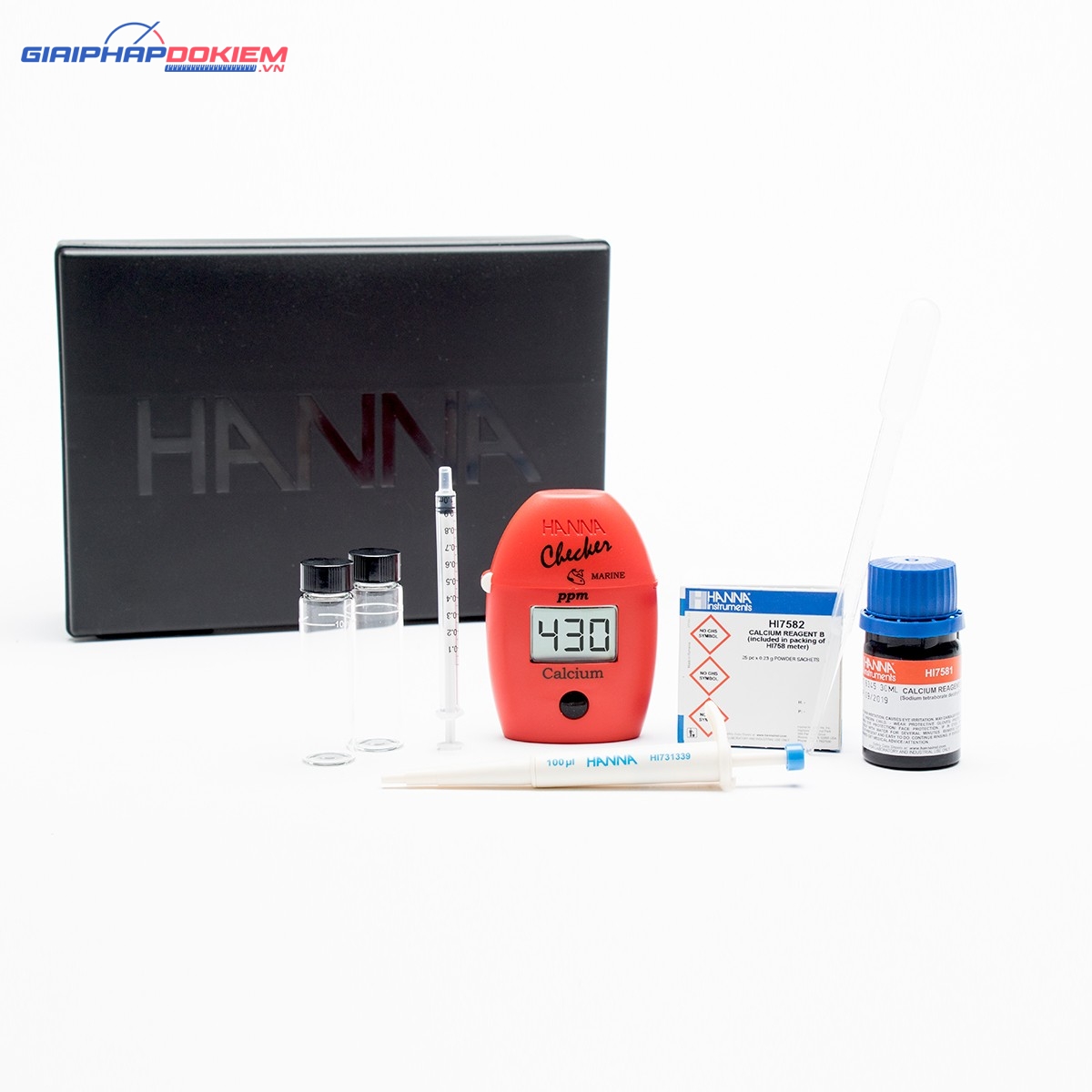 Checker Đo Canxi Trong Nước Mặn Hanna HI758 3 Checker Đo Canxi Trong Nước Mặn Hanna HI758