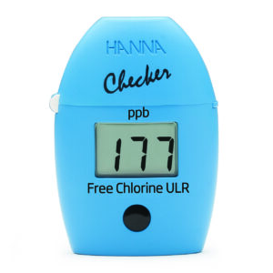 Checker Đo Clo Dư Thang Siêu Thấp Trong Nước Sạch Hanna HI762