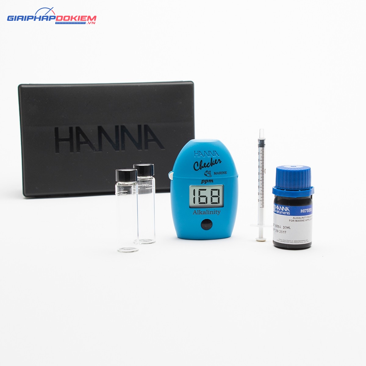 Checker Đo Kiềm Trong Nước Mặn Hanna HI755 3 Checker Đo Kiềm Trong Nước Mặn Hanna HI755