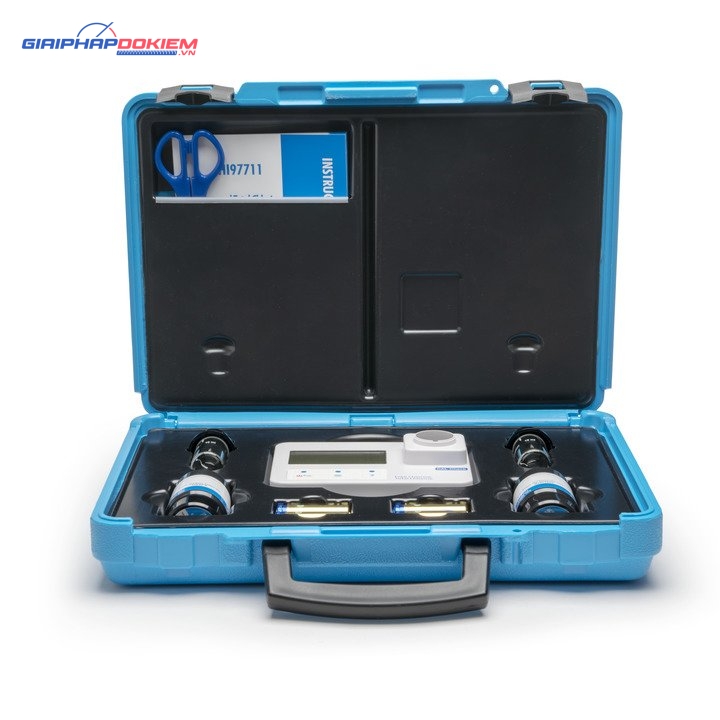 Combo Máy Quang Đo Clo Dư Và Clo Tổng Trong Nước Sạch HI97711 - Kèm Dung Dịch Chuẩn Máy Hanna HI97711C 1 Combo Máy Quang Đo Clo Dư Và Clo Tổng Trong Nước Sạch HI97711 - Kèm Dung Dịch Chuẩn Máy Hanna HI97711C