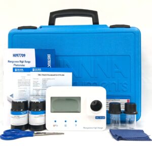 Combo Máy Quang Đo Mangan Thang Cao Kèm Dung Dịch Chuẩn CAL Check Hanna HI97709C 7 Combo Máy Quang Đo Mangan Thang Cao Kèm Dung Dịch Chuẩn CAL Check Hanna HI97709C