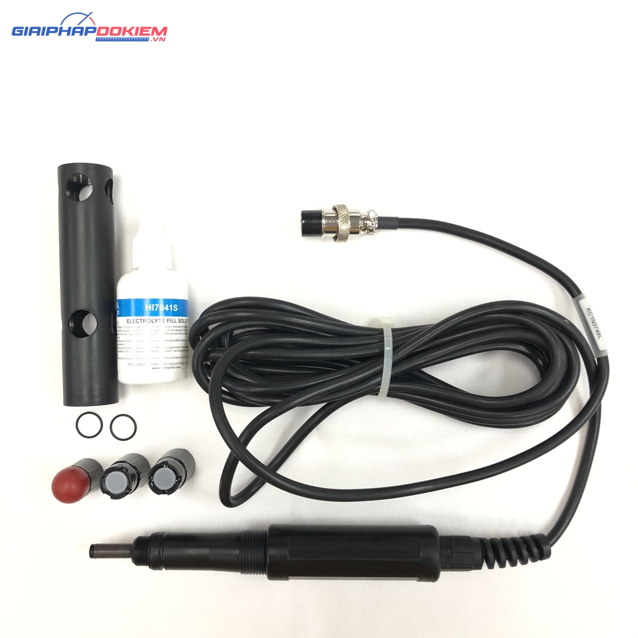 Điện Cực Oxy Hòa Tan Dạng Polarographic Cho Máy HI9146, Cáp 4m Hanna HI76407/4F 3 Điện Cực Oxy Hòa Tan Dạng Polarographic Cho Máy HI9146, Cáp 4m Hanna HI76407/4F