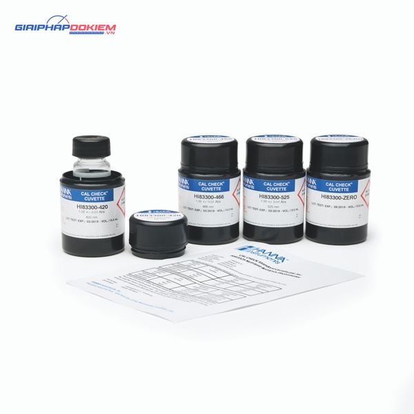 Dung Dịch CAL Check™ Chuẩn Bước Sóng Dùng Để Kiểm Tra Máy HI83325 Hanna HI83325-11 7 Dung Dịch CAL Check™ Chuẩn Bước Sóng Dùng Để Kiểm Tra Máy HI83325 Hanna HI83325-11
