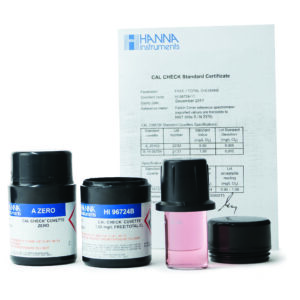 Dung Dịch CAL Check™ Chuẩn Clo Dư Và Clo Tổng Dùng Cho Máy HI96724 Hanna HI96724-11